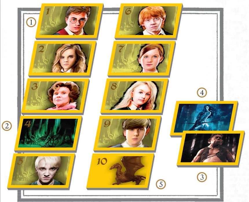 Betexa Harry Potter Cesta zapovězeným lesem - společenská hra