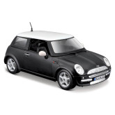 Maisto Mini Cooper, matně černá 1:24