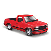 Maisto Chevrolet 454 SS Pick-up 1993, Červený 1:24