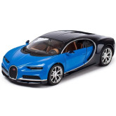 Welly Bugatti Chiron modrá 1:24