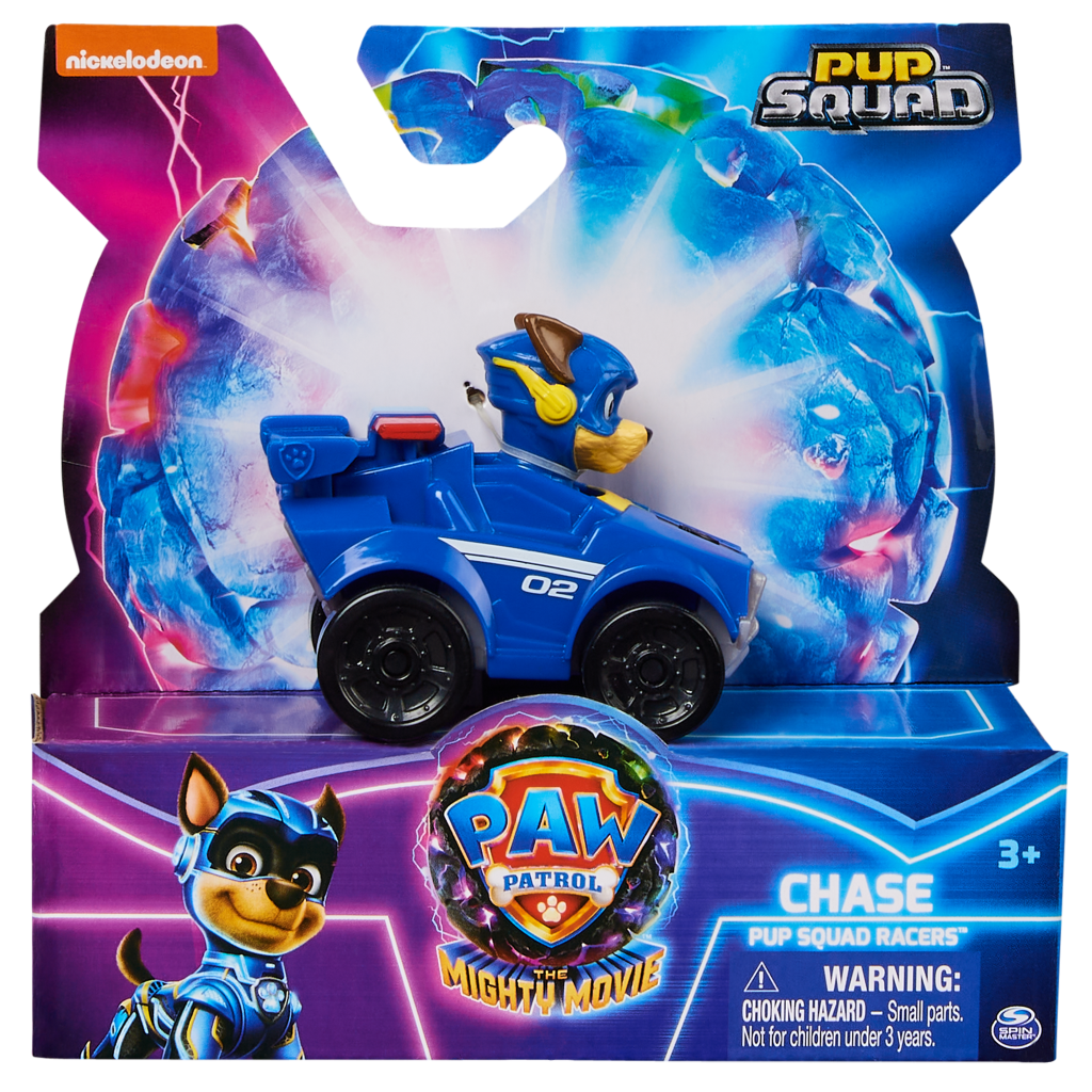 Spin Master Tlapková patrola film 2 mini autíčka s figurkou Chase