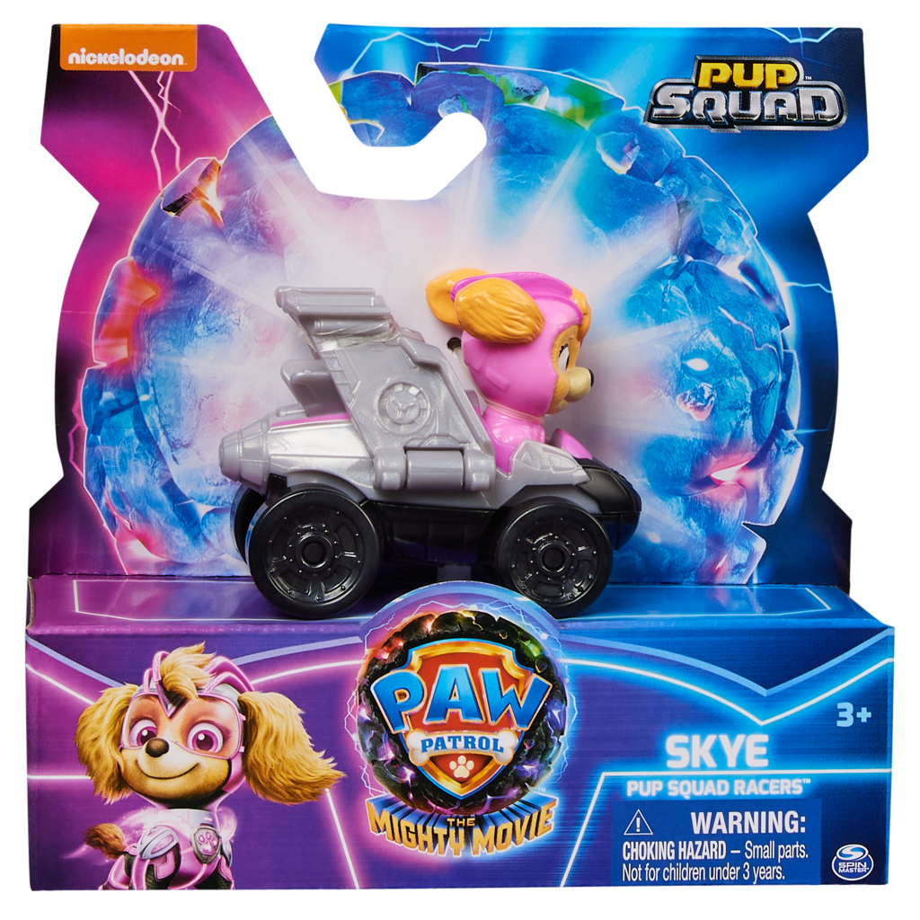 Spin Master Tlapková patrola film 2 mini autíčka s figurkou Skye