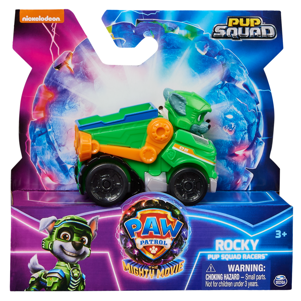 Spin Master Tlapková patrola film 2 mini autíčka s figurkou Rocky