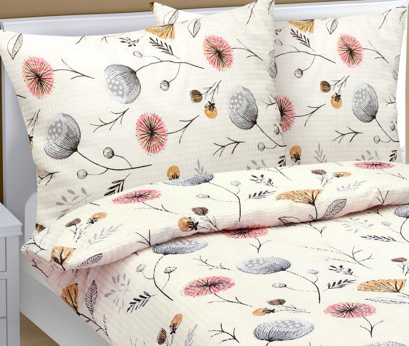 Bellatex Povlečení krepové Makovice - 140x220, 70x90 cm