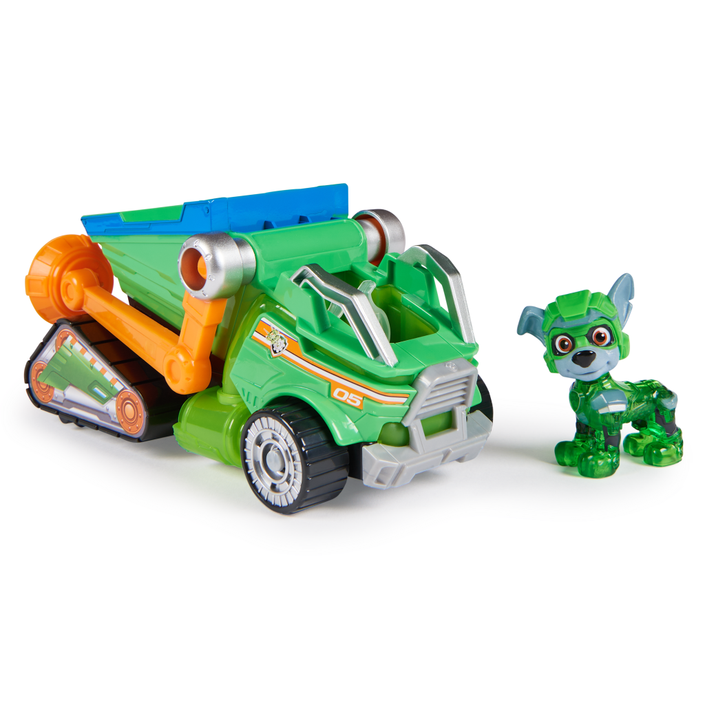 Spin Master Tlapková patrola film 2, popelářské auto a Rocky