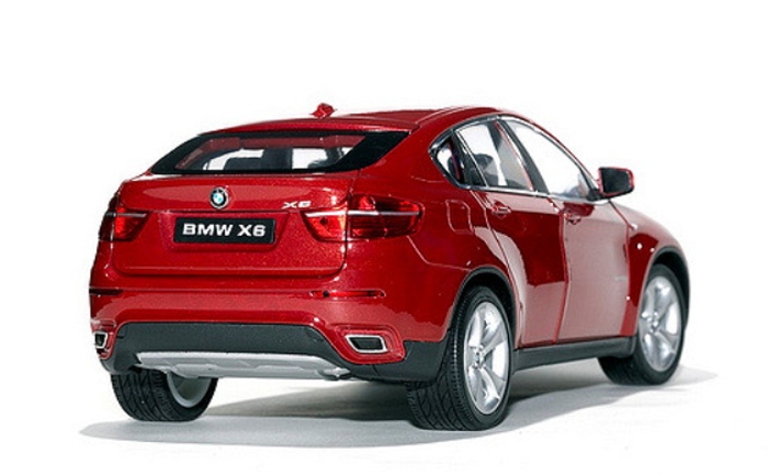 Welly BMW X6 Červené 1:24