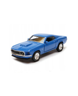 Welly Ford Mustang 1969 Boss 429, modrý 1:34-39