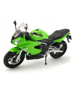 Welly Kawasaki Ninja 650R, zelená 1:10