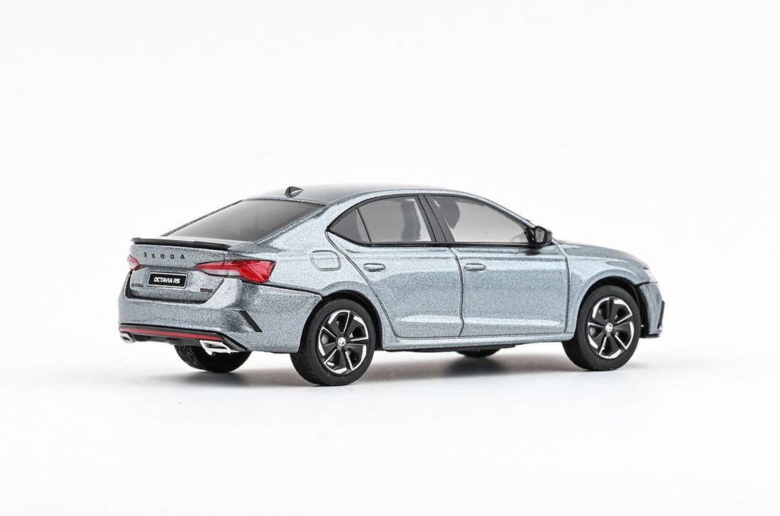 Abrex Škoda Octavia IV RS (2020) Šedá Platin Metalíza 1:43