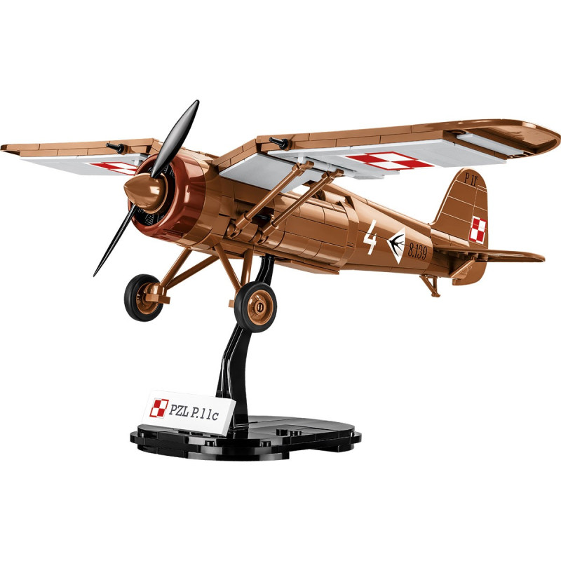Cobi 5742 II WW PZL P.11c, 1:32, 320 kostek