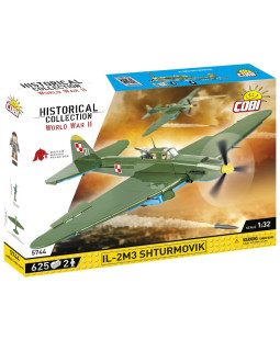 Cobi 5744 II WW IL-2M3 Šturmovik, 1:32, 625 kostek