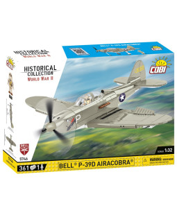 Cobi 5746 II WW Bell P-39D Airacobra, 1:32, 361 kostek