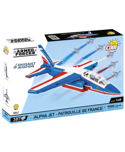 COBI 5841 Armed Forces Alpha Jet Patrouille de France, 1:48, 387 kostek