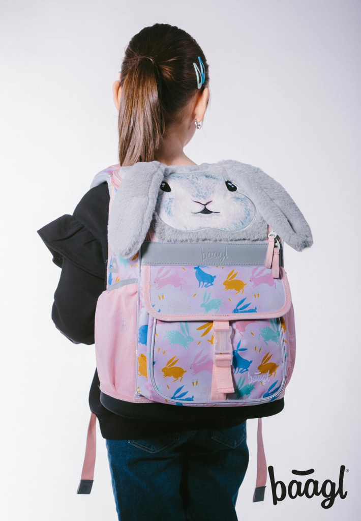 BAAGL Aktovkový set Zippy Bunny - aktovka, penál, sáček