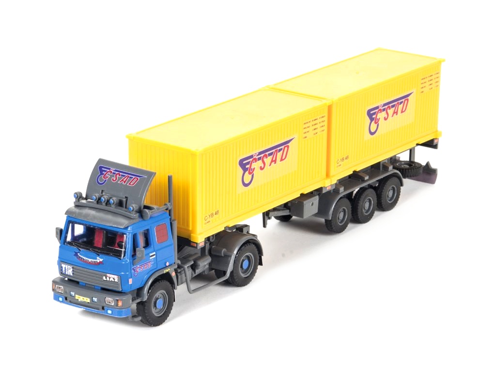 Monti System Liaz kontejner ČSAD 1:48