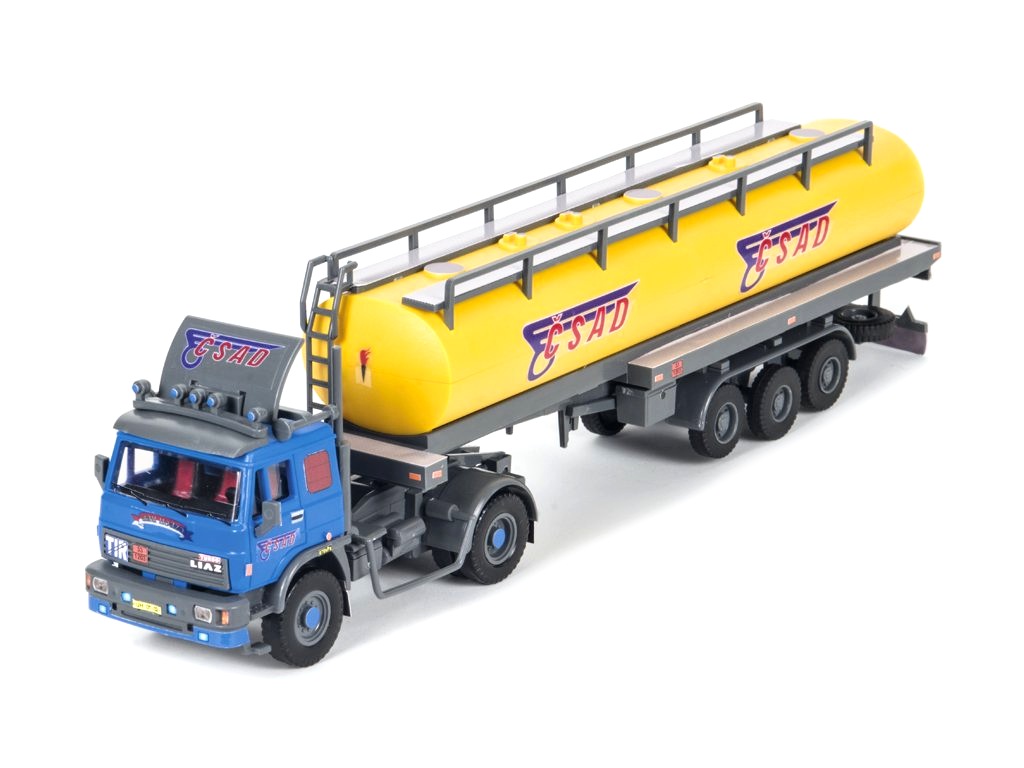 Monti System Liaz návěs cisterna ČSAD 1:48