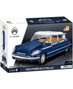 Cobi 24348 Citroen DS 21 Pallas (1968), 1:12, 2265 kostek