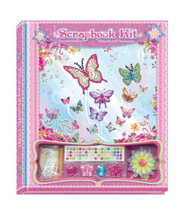 Scrapbook Kit, sada k tvorbě kreativního deníčku Motýlci