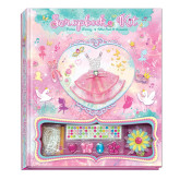 Scrapbook Kit, sada k tvorbě kreativního deníčku Princezny