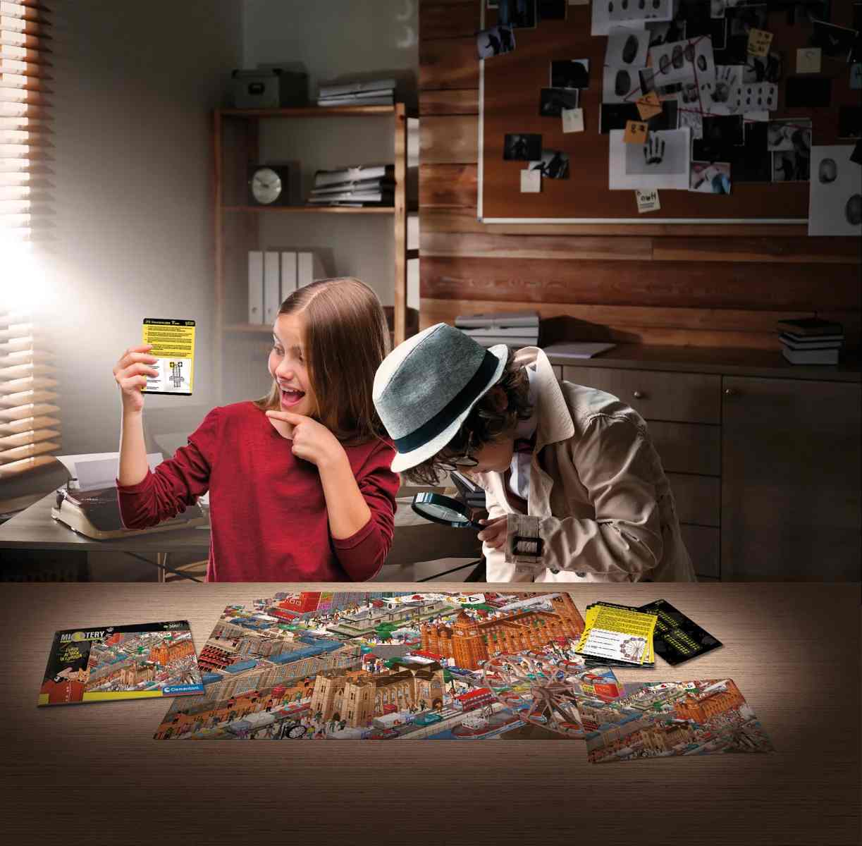 Clementoni Mystery puzzle 300 dílků - Hackerský útok v Londýně