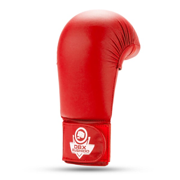 Rukavice na karate DBX BUSHIDO DBX-KM červené, vel. S