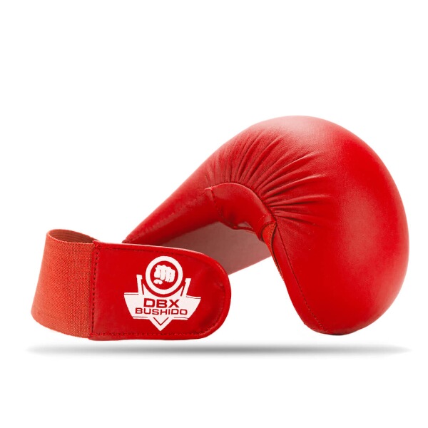Rukavice na karate DBX BUSHIDO DBX-KM červené, vel. M