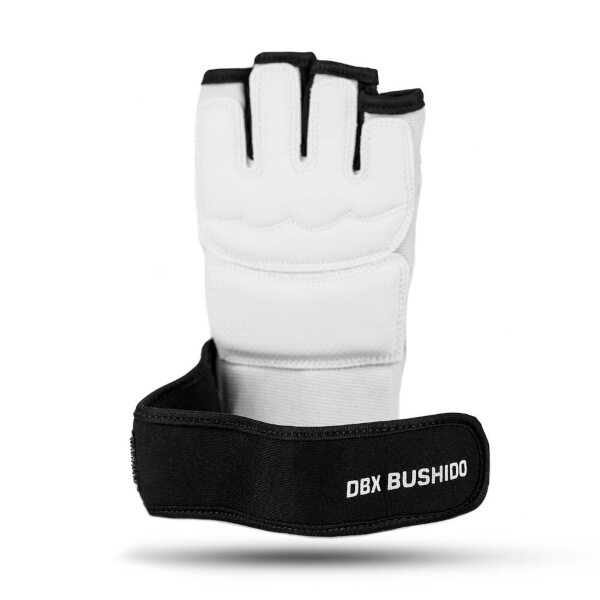 Rukavice na karate DBX BUSHIDO DBX-T-1, bílé, vel. M