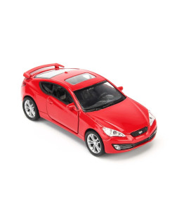 Welly Hyundai Genesis Coupe, červené 1:36