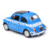 Welly Fiat Nuova 500 Polizia 1:34