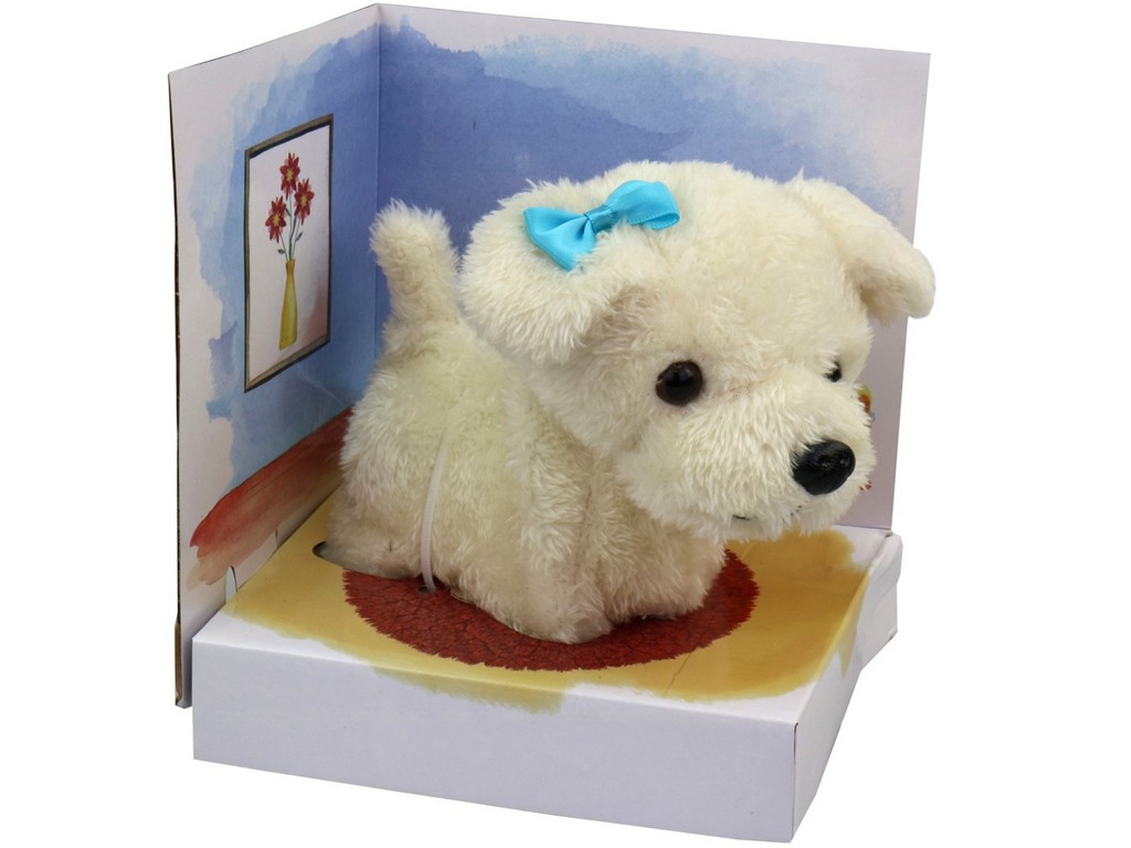Made Chodící pejsek 15cm