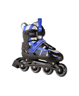 NILS Extreme NH18366A kolečkové brusle 2v1 černo-modré vel.M (35-38)