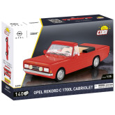 Cobi 24599 Opel Rekord C 1700L kabriolet, 1:35, 140 kostek