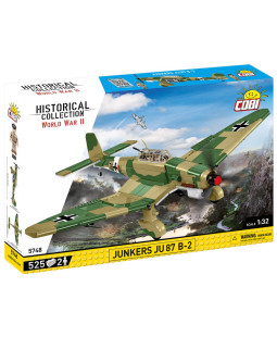 Cobi 5748 II WW Junkers JU 87 B,-2 1:32, 525 kostek