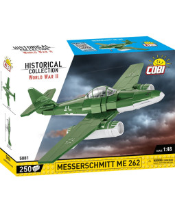 Cobi 5881 II WW Messerschmitt ME 262, 1:48, 250 kostek