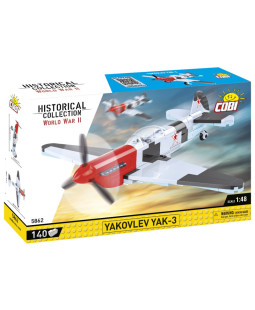 COBI 5862 II WW Jakovlev YAK-3, 1:48, 140 kostek