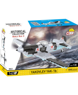 COBI 5863 II WW Jakovlev YAK-1b, 1:48, 142 kostek