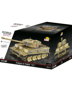 Cobi 2801 PzKpfw VI TIGER 131, Executive Edition WWII, 1:12