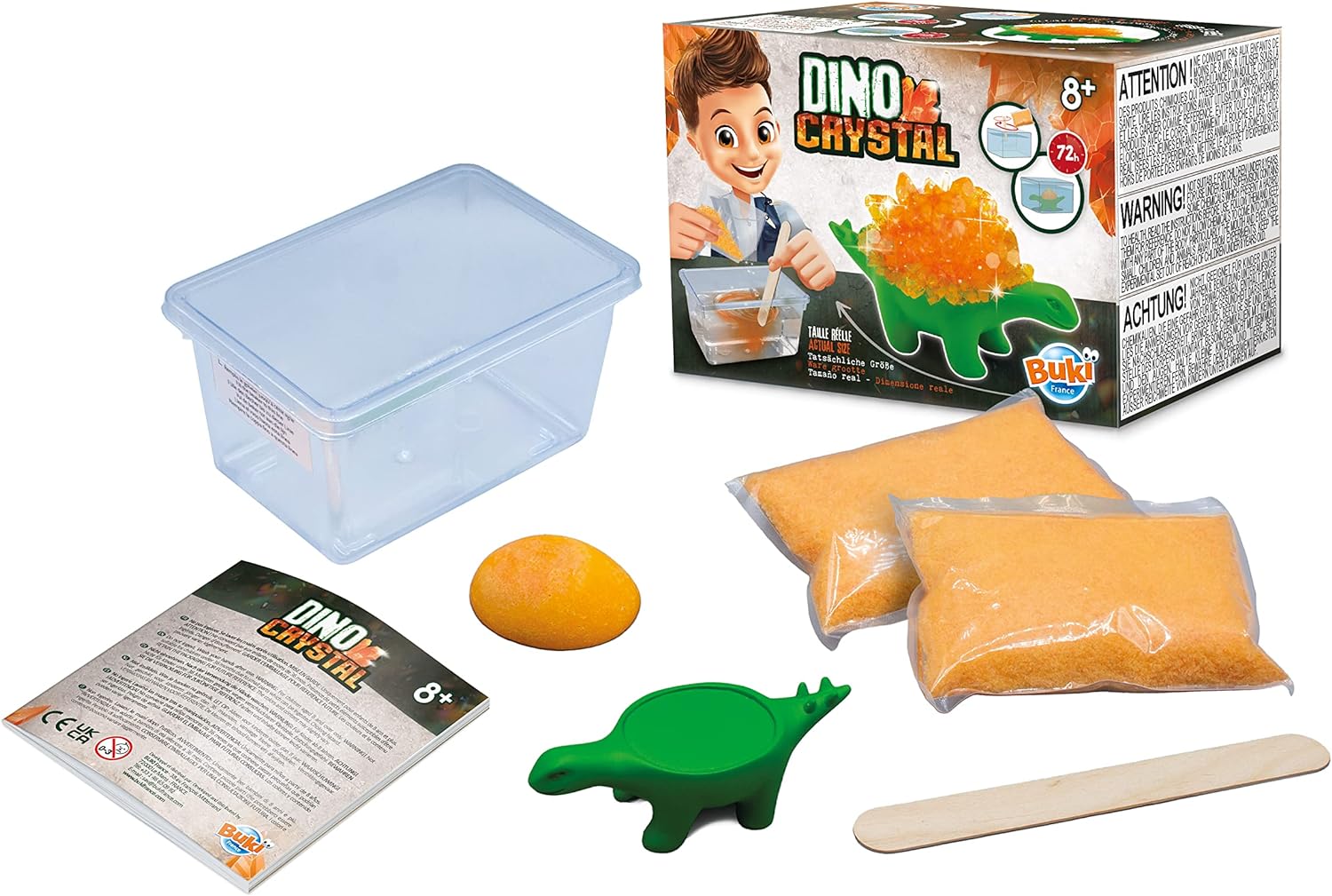 BUKI MiniScience Krystalový dinosaurus