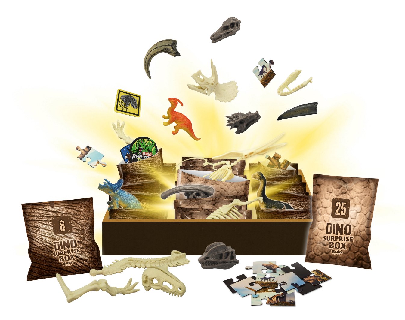 BUKI Dinobox 25ks překvapení