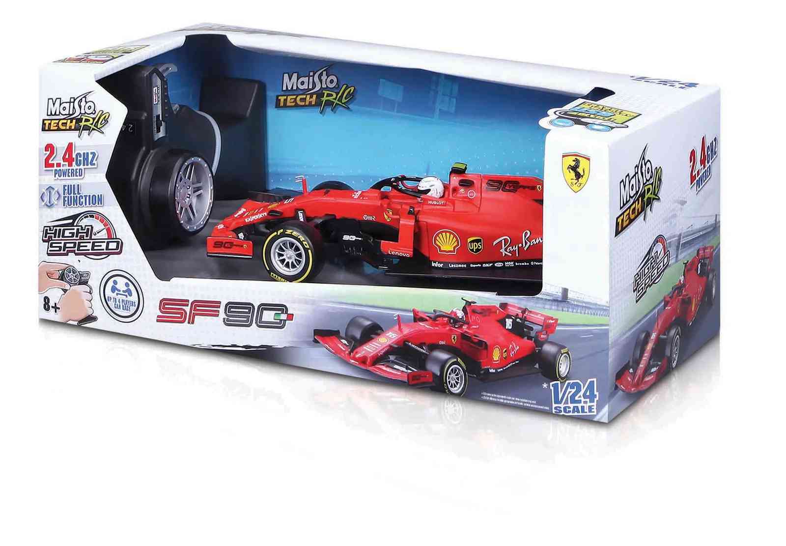 Maisto RC Formule F1 Ferrari SF90 (2019) 2,4 GHz 1:24