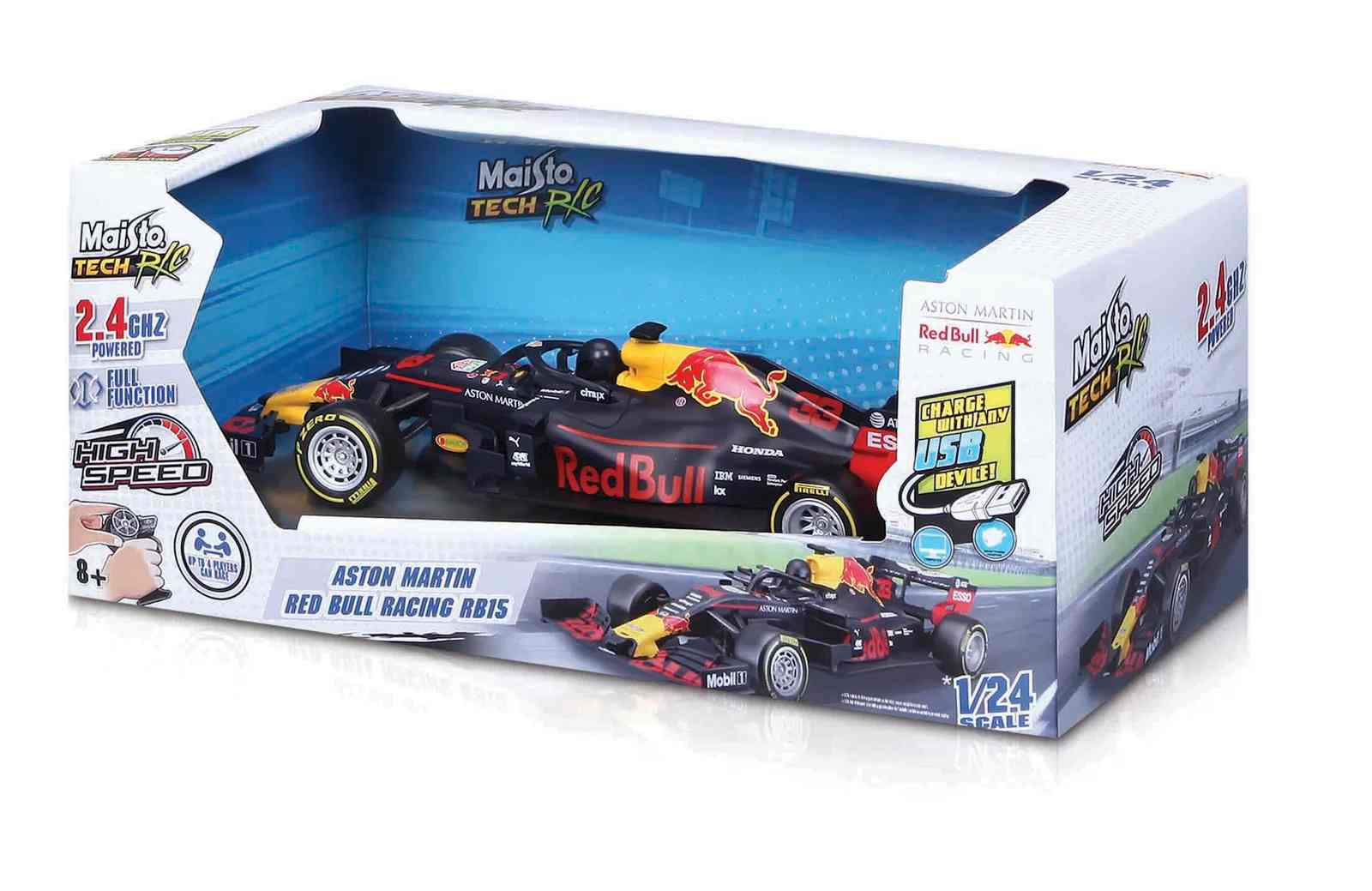 Maisto RC Formule F1 Red Bull RB15 (2019) 2,4 GHz 1:24