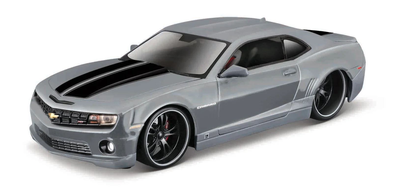 Maisto Stavebnice auta Chevrolet Camaro SS (2010), Šedé 1:24
