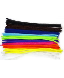 Chlupaté drátky, mix barev 50 ks