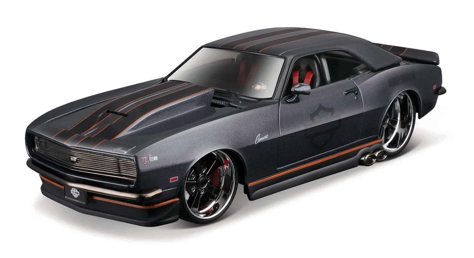 Maisto Harley Davidson Custom, 1968 Chevrolet Camaro Z/28, 1:24