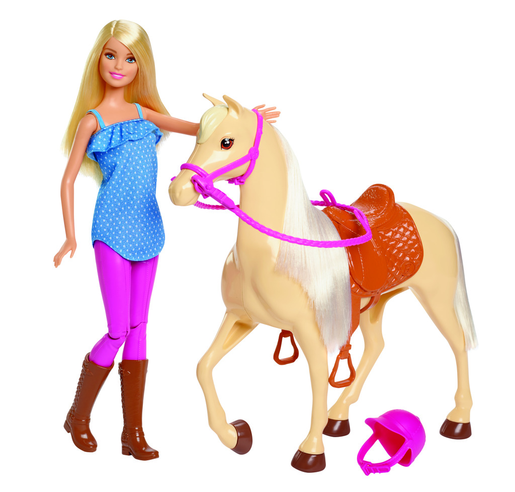 Mattel Barbie panenka s koněm