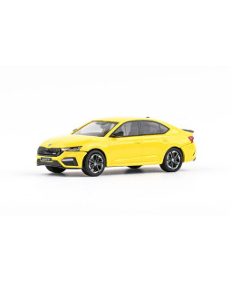Abrex Škoda Octavia IV RS (2020) Žlutá Sprint 1:43