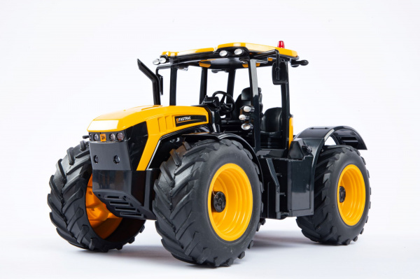 Fleg Traktor JCB na dálkové ovládání s přívěsem, 73cm, 1:16