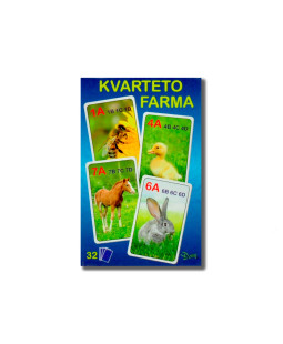 Dětské kvarteto - Farma 7x10,5cm