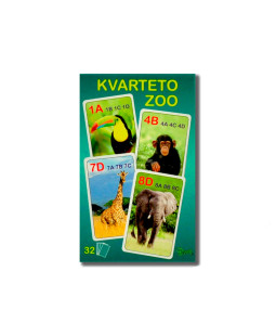 Dětské kvarteto - Zoo 7x10,5cm