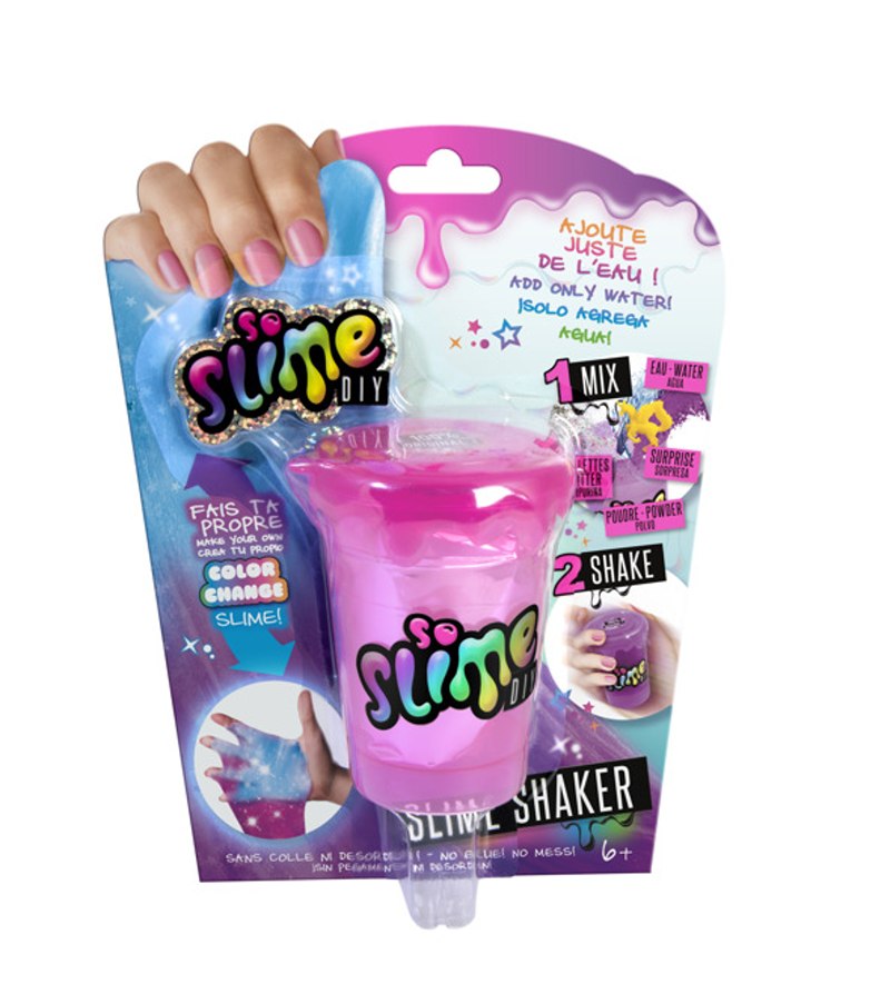 EPEE So Slime Shaker mění barvu, 1 pack, růžový